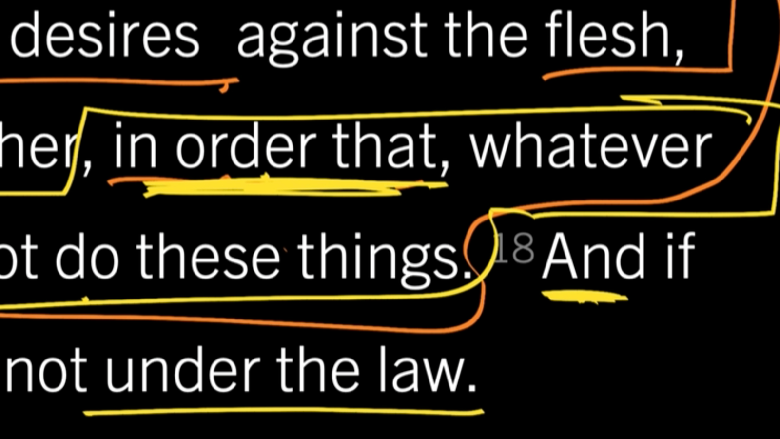 The War in the Christian Soul: Galatians 5:16–18, Part 4