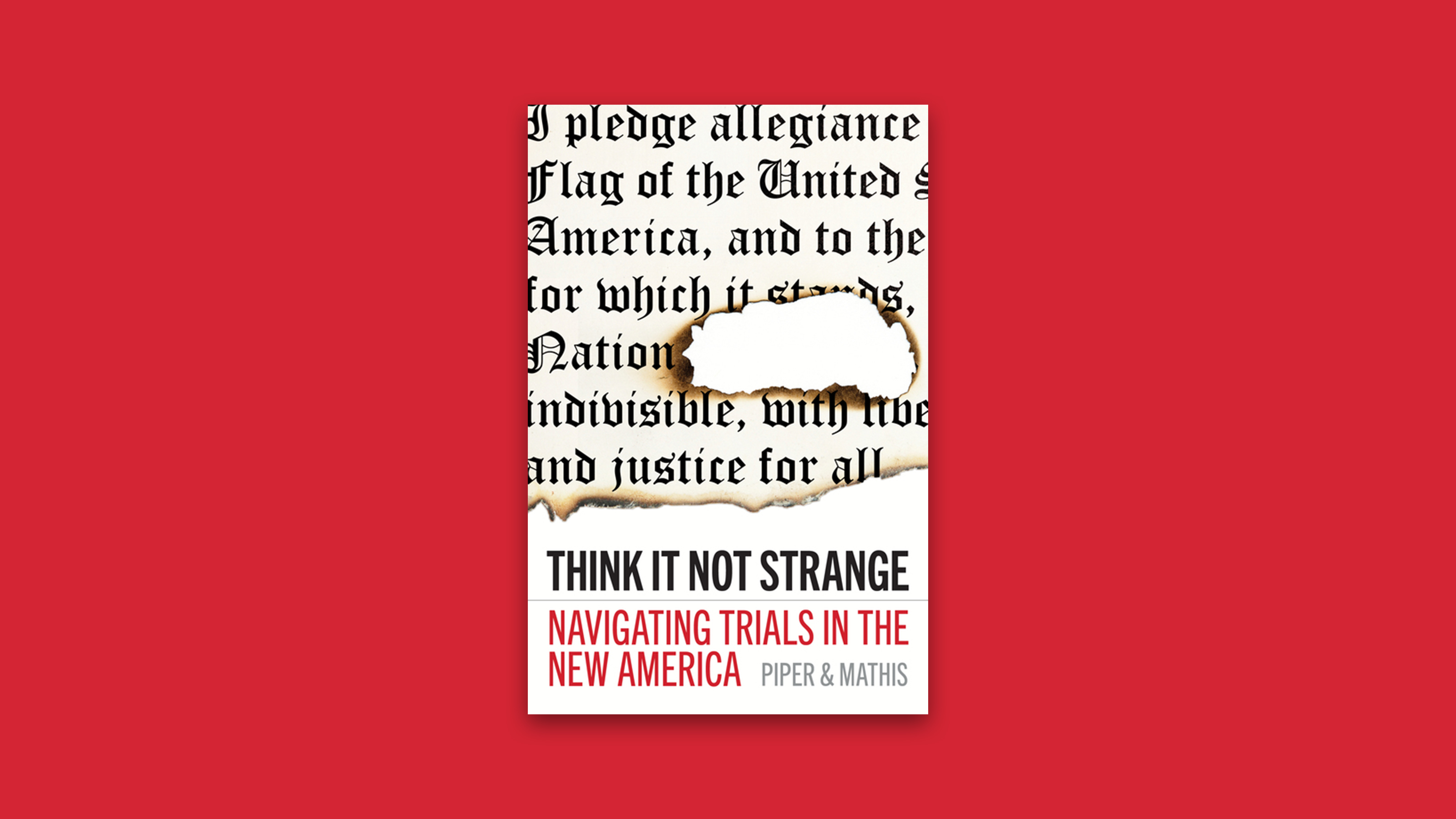 Think It Not Strange