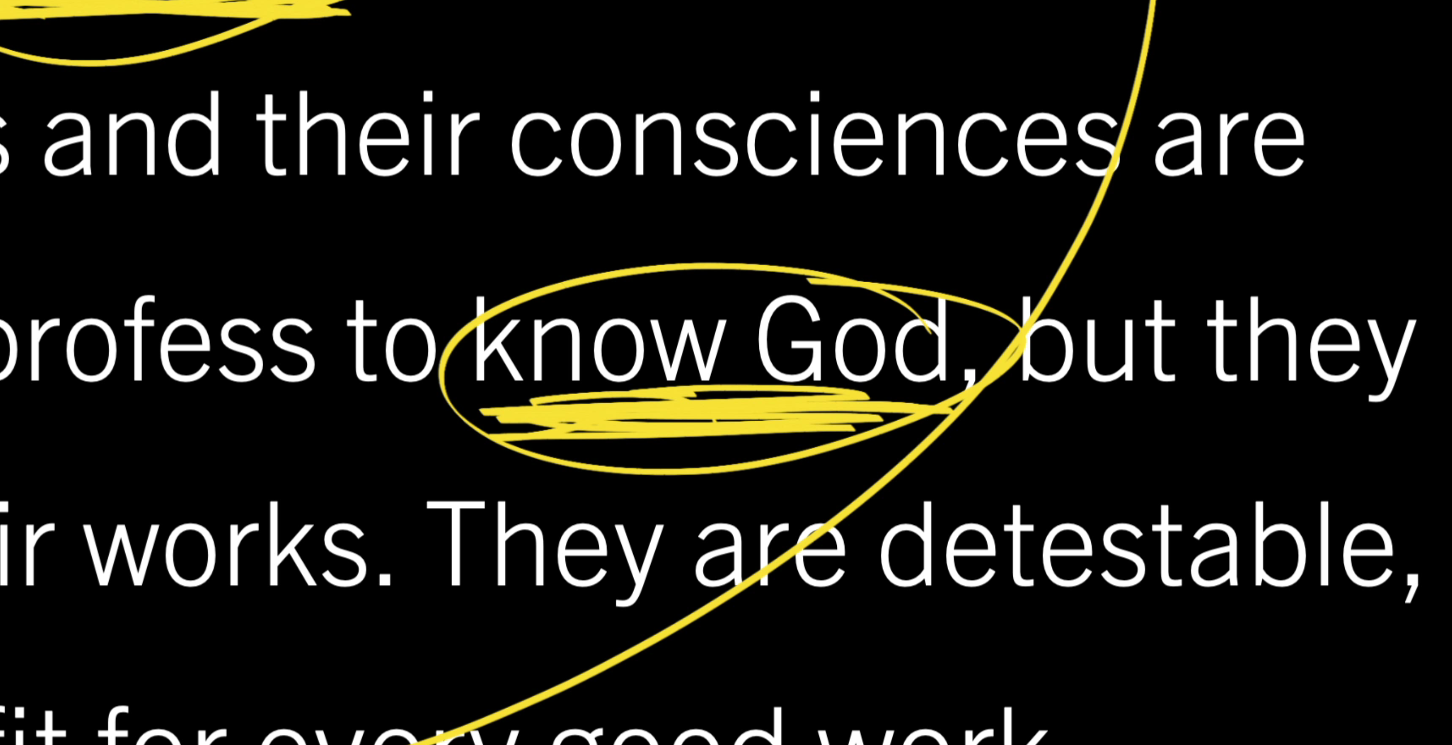 To the Pure All Things Are Pure: Titus 1:15–16