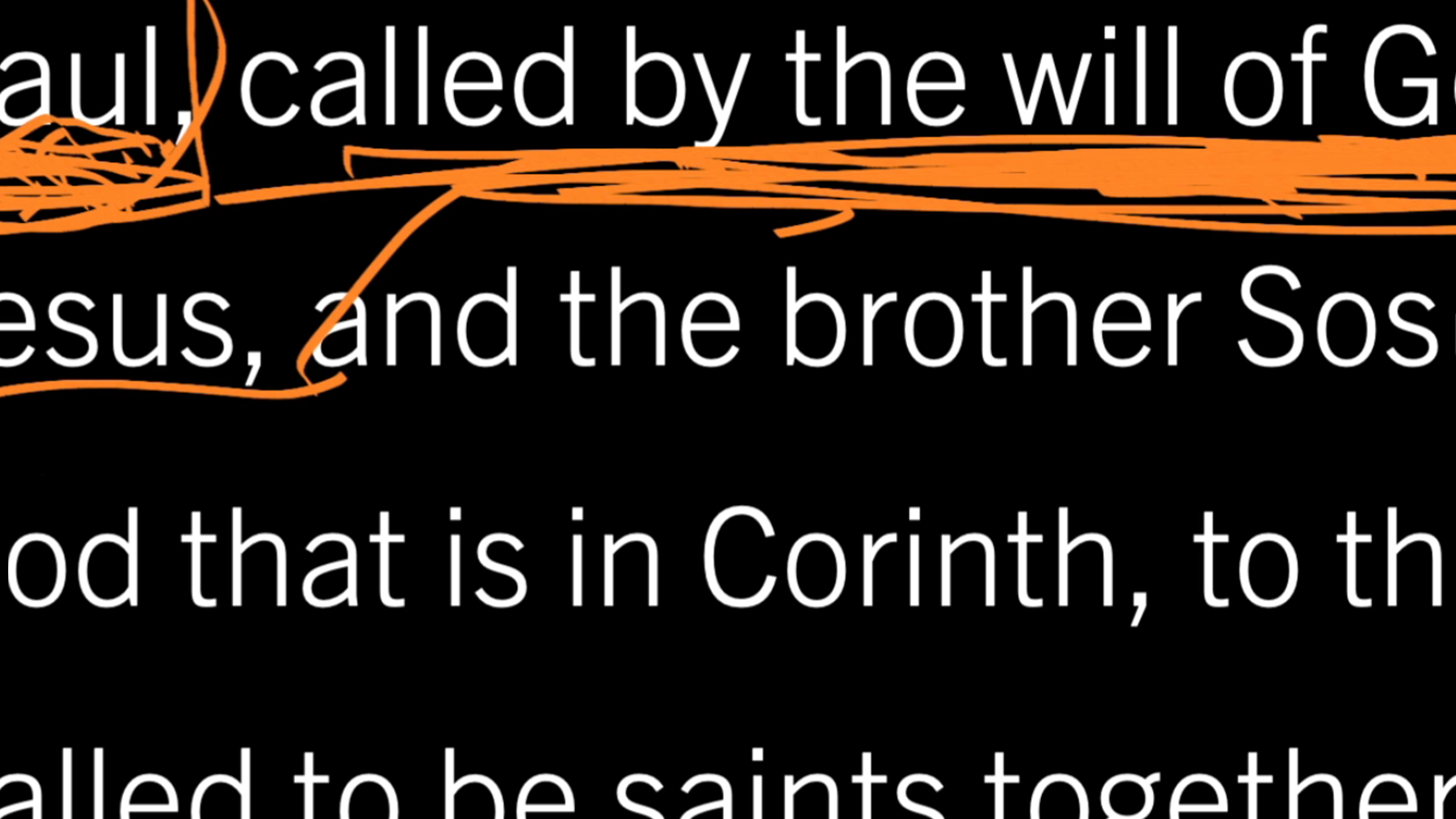 Understanding Paul Is Understanding the Word of God: 1 Corinthians 1:1–3, Part 1