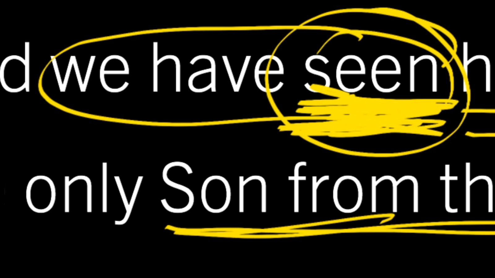 Matthew 11:25–30, Part 4: We Cannot See Jesus Without God