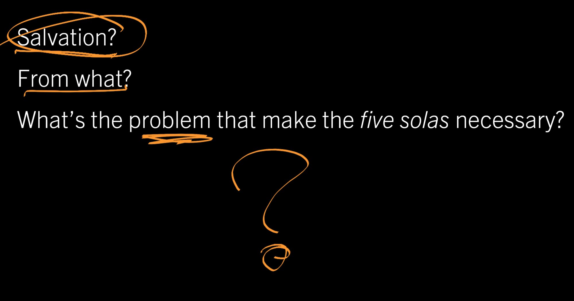 What Are The Five Solas What Are The Five Solas