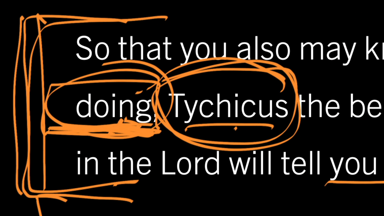 What Do the Lives of Teachers Tell Us? Ephesians 6:21–22