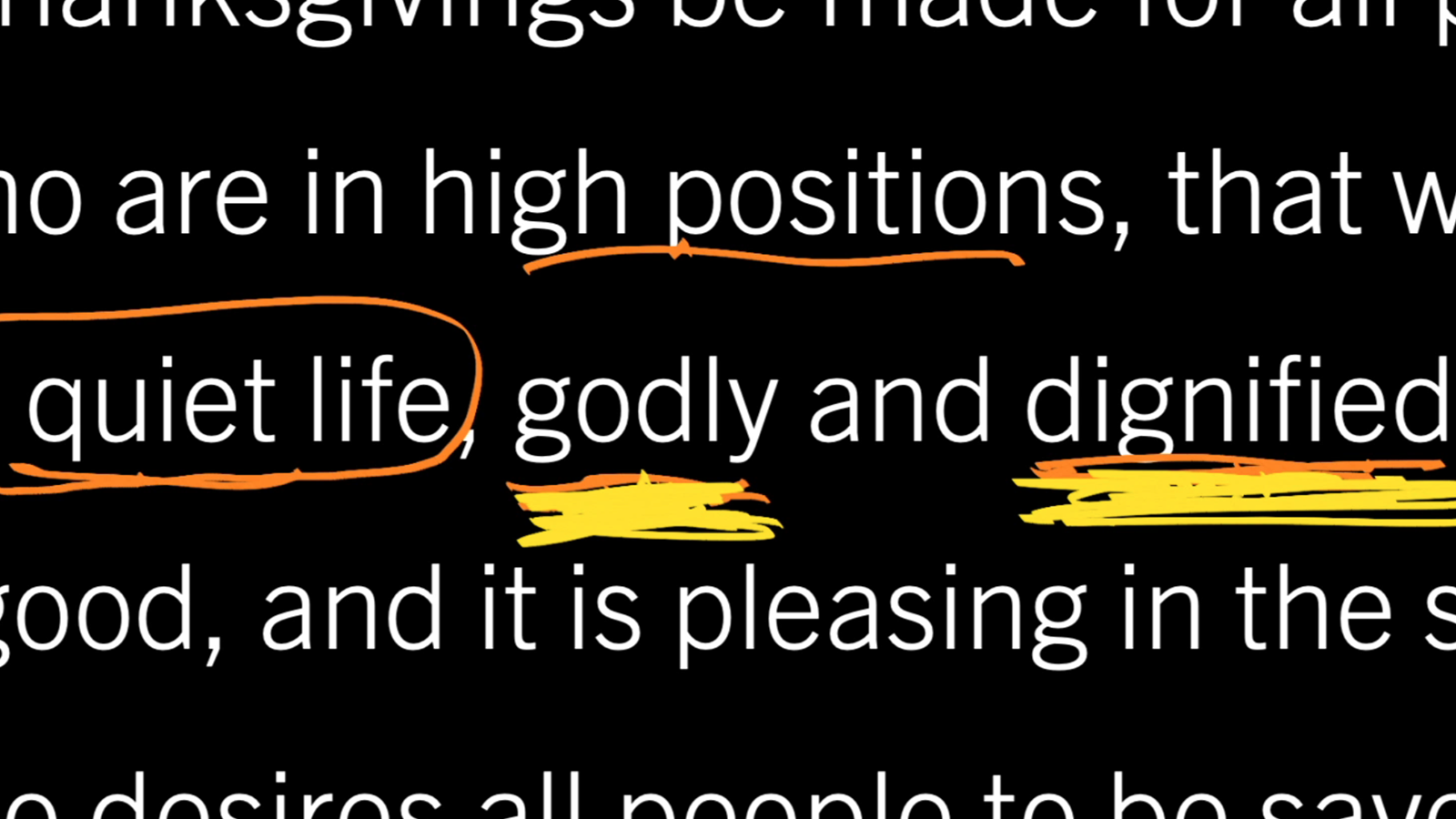 What Does It Mean to Be Godly and Dignified? 1 Timothy 2:1–4, Part 4