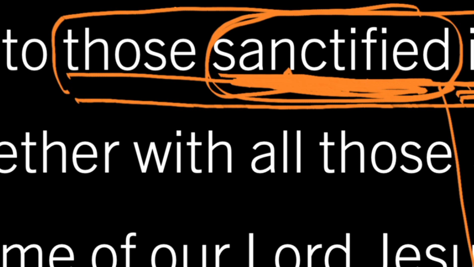 What Does It Mean to Be Sanctified in Christ Jesus? 1 Corinthians 1:1–3, Part 4
