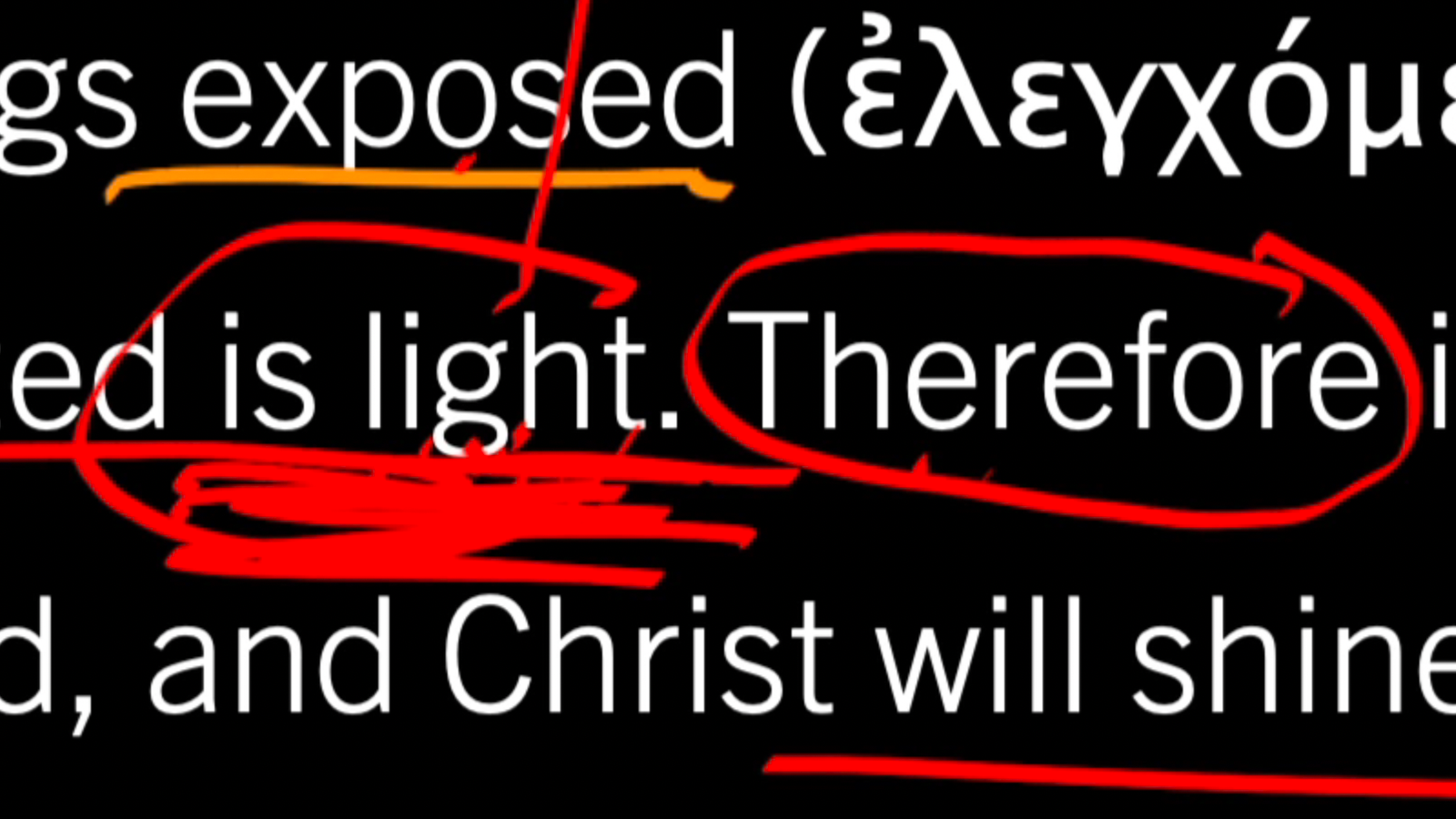 What Kind of Speech Is Shameful? Ephesians 5:8–14, Part 7