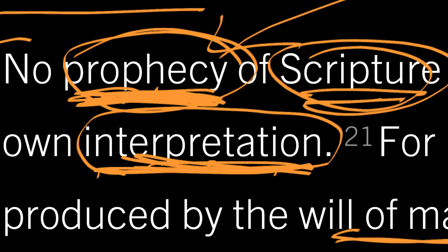 Written by Man, Spoken by God