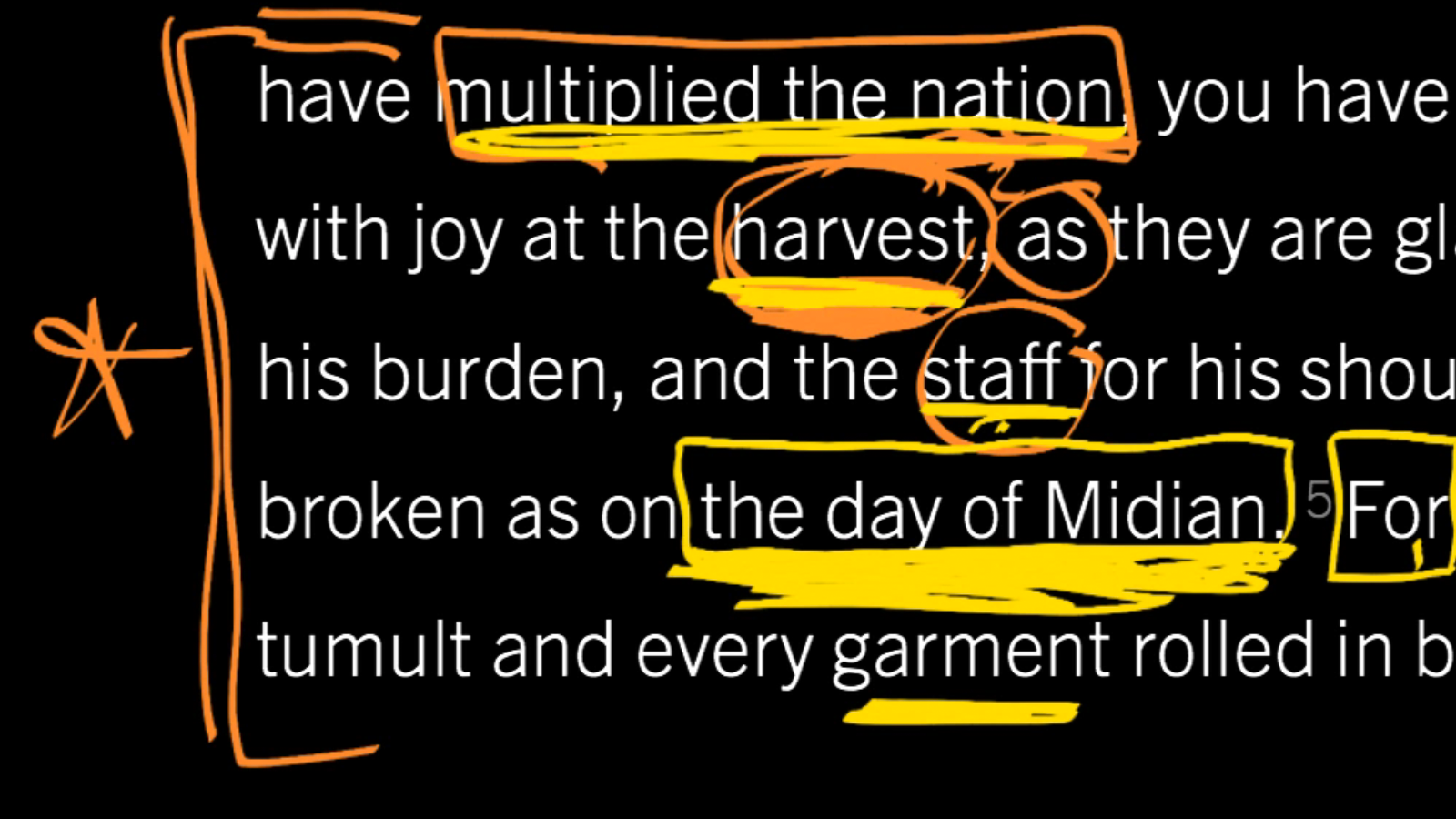 Isaiah 9:1–7, Part 2: Yoke Broken, Joy Soaring, Enemies Serving